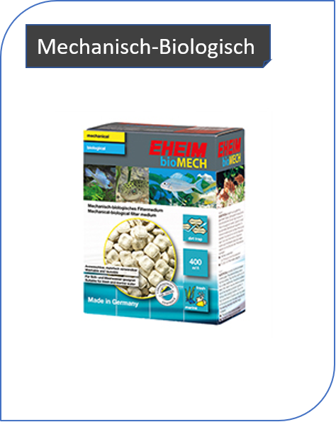 EHEIM bioMECH - Speziell konstruiertes Filtermedium zur gleichzeitigen mechanischen und biologischen Wasseraufbereitung. pH-neutral und ohne Härtebildner 