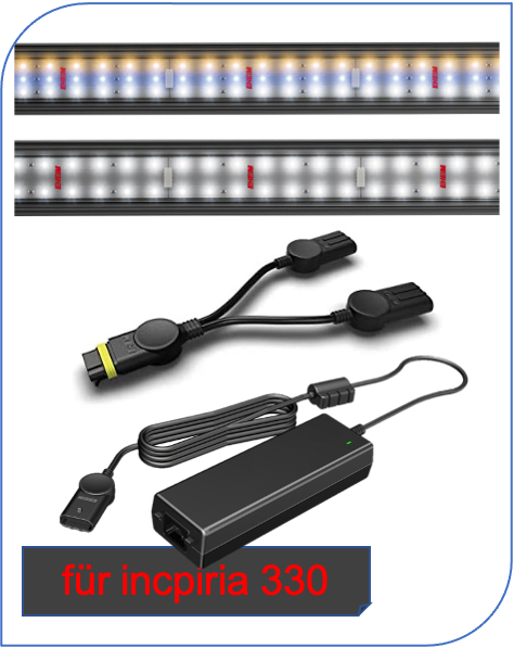 Original EHEIM Qualität: LED-Kit inklusive powerLED+, Y-Verteiler und passendes Netzteil