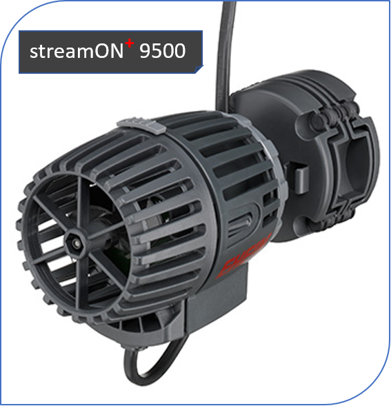 streamONplus9000 - EHEIM streamON+ – die Strömungspumpe mit bis zu 80 % verbesserten Leistungswerten und zusätzlichen Vorteilen. Mit 3D-Funktion und stufenloser Regelung. Für Aquarien von 250 bis 500 l sowie Meer- und Süßwasser.